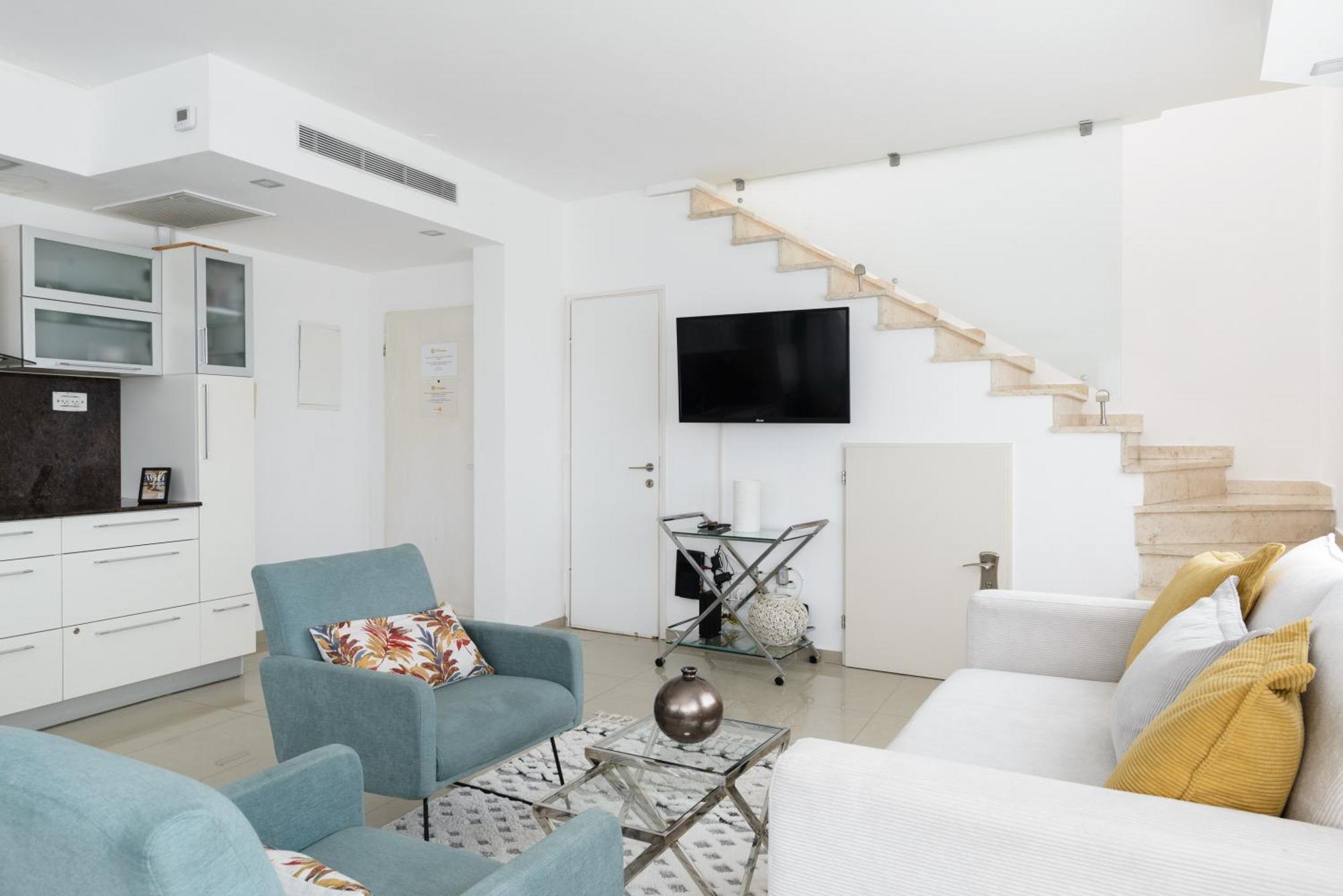 Penthouse With Panoramic View By Feelhome テル・アビブ エクステリア 写真