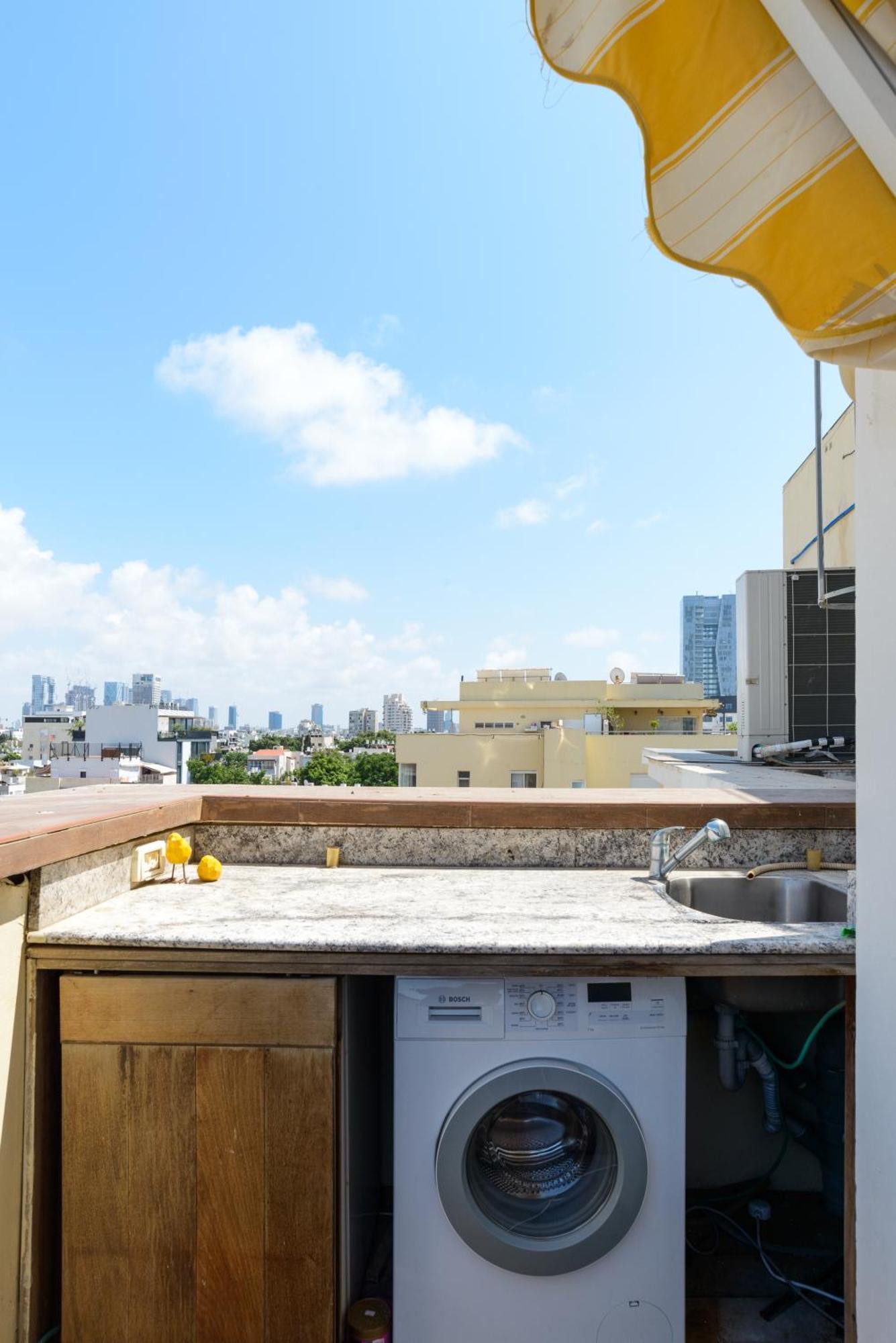 Penthouse With Panoramic View By Feelhome テル・アビブ エクステリア 写真