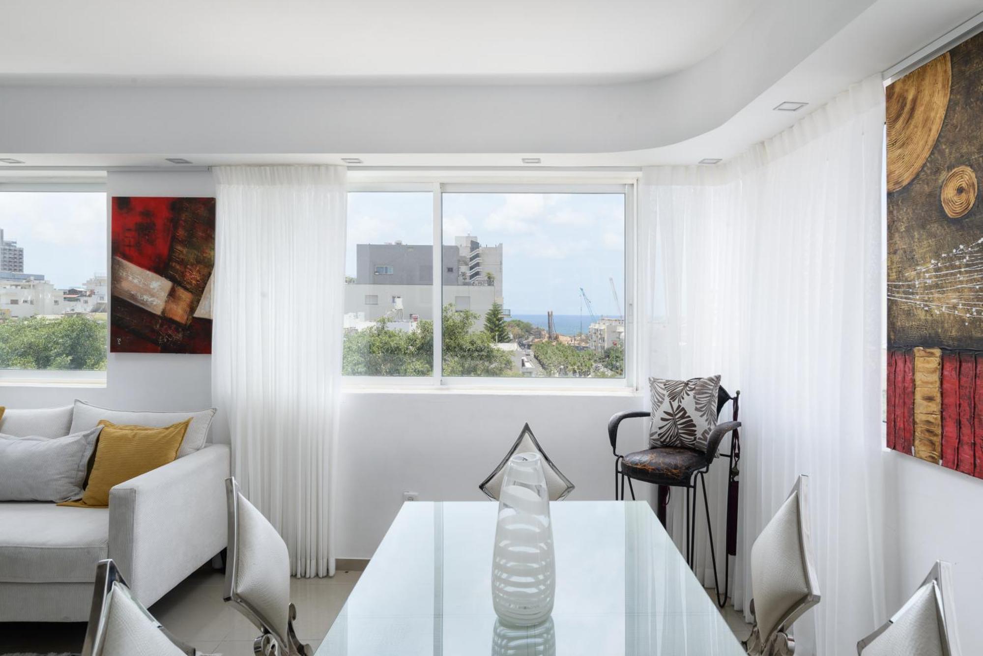 Penthouse With Panoramic View By Feelhome テル・アビブ エクステリア 写真