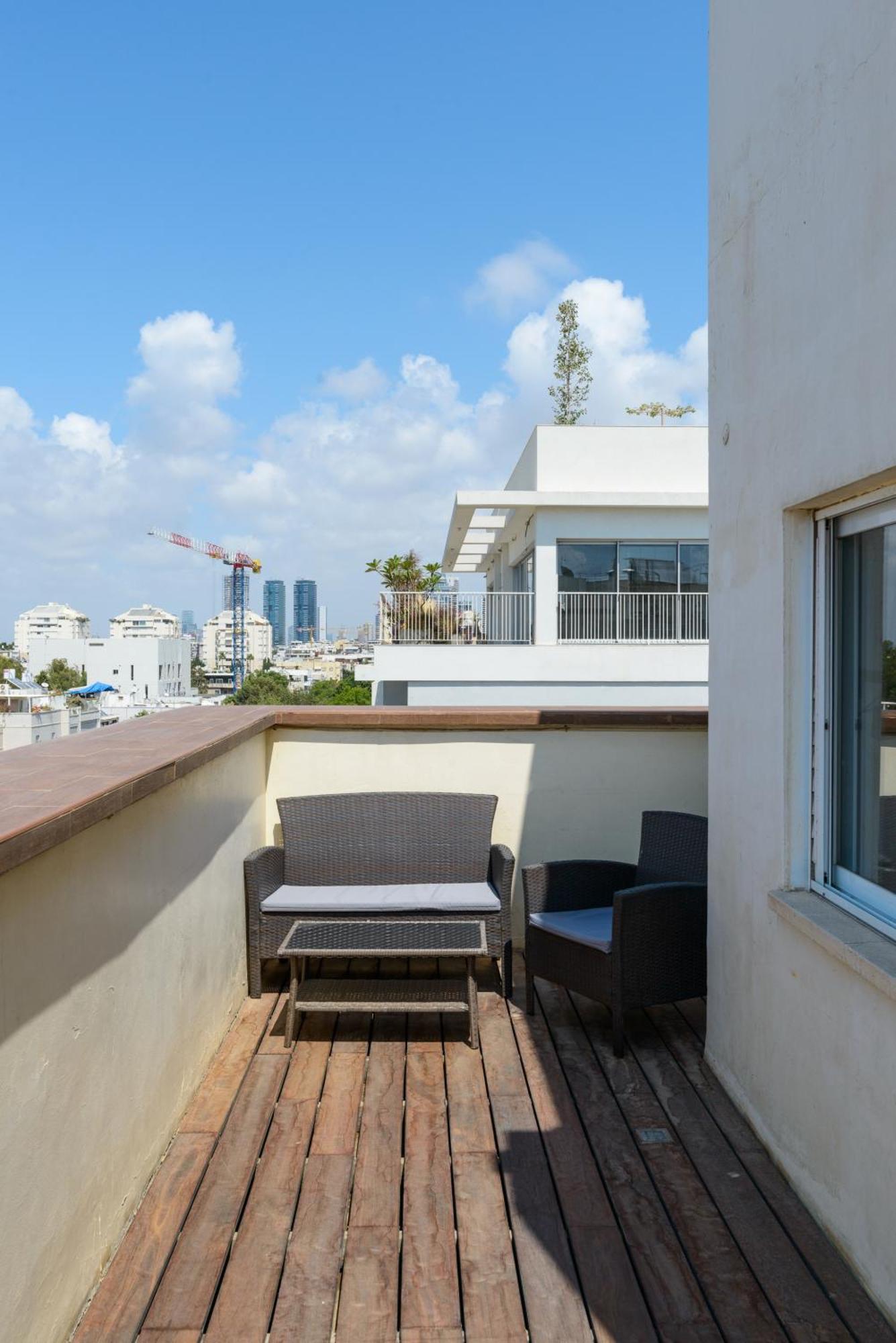 Penthouse With Panoramic View By Feelhome テル・アビブ エクステリア 写真